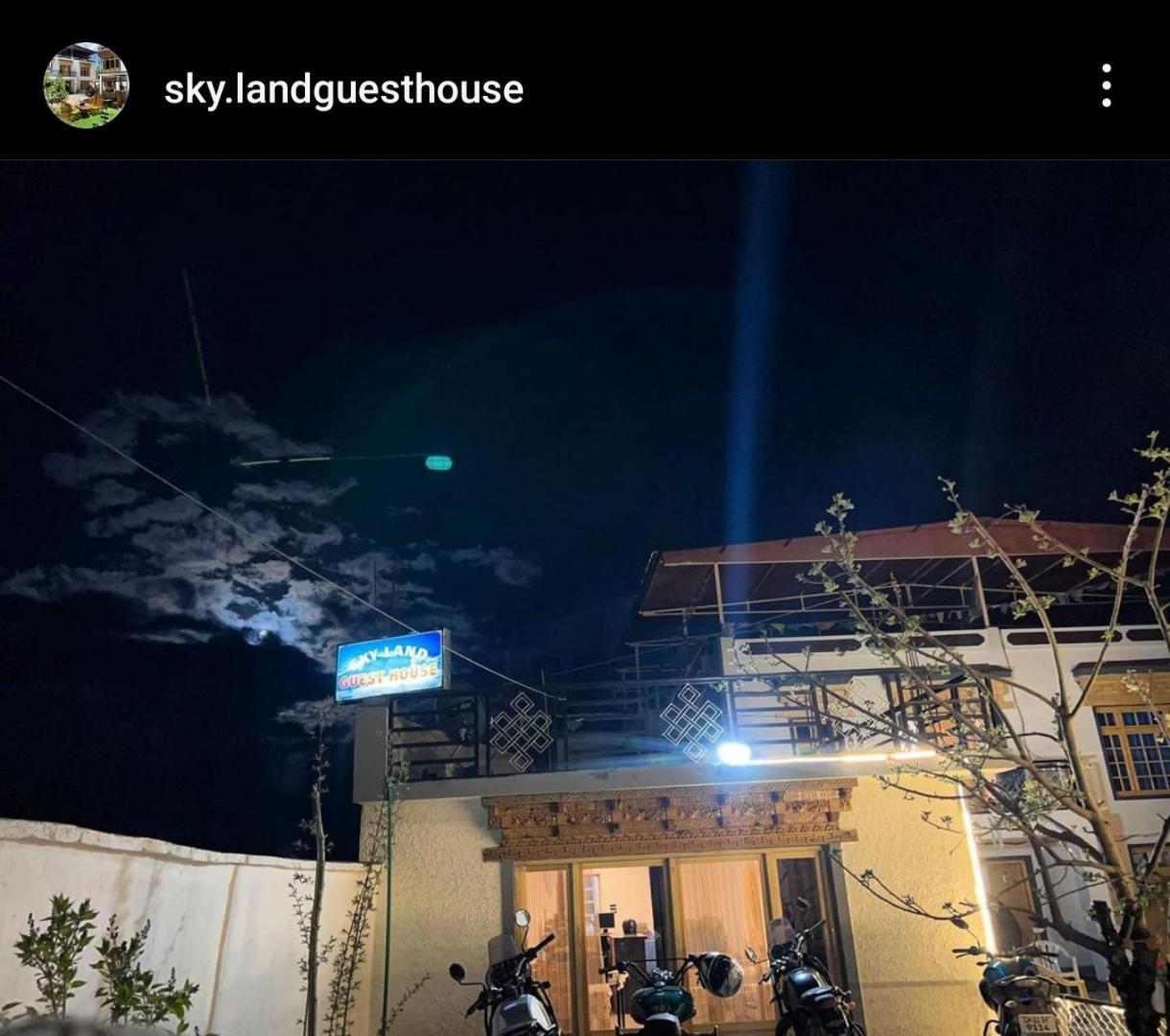 Sky Land Hostel Leh Exterior photo